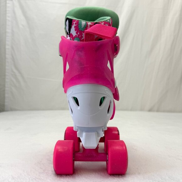 Roller Derby Adjustable Roller Skate Model 1972M Youth Girl Size 12-2 White Pink - Picture 5 of 12